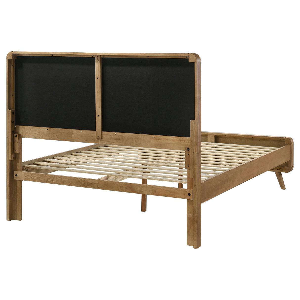Robyn Light Ash Wood California King Platform Bed from Coaster - Luna Furniture