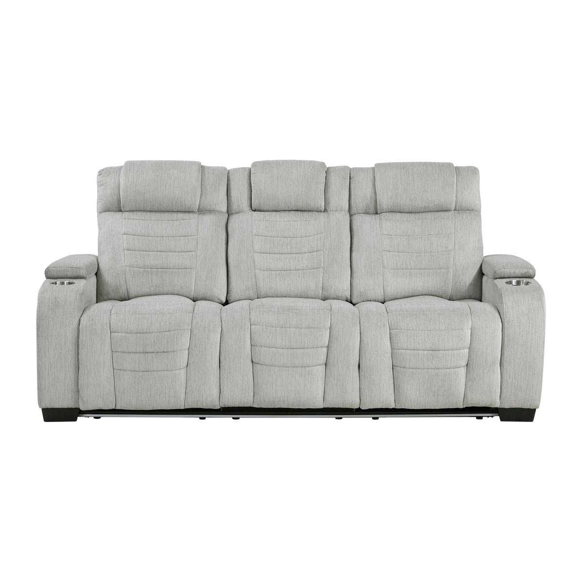 8455GRY*2 2pc Set: Sofa, Love from Homelegance - Luna Furniture