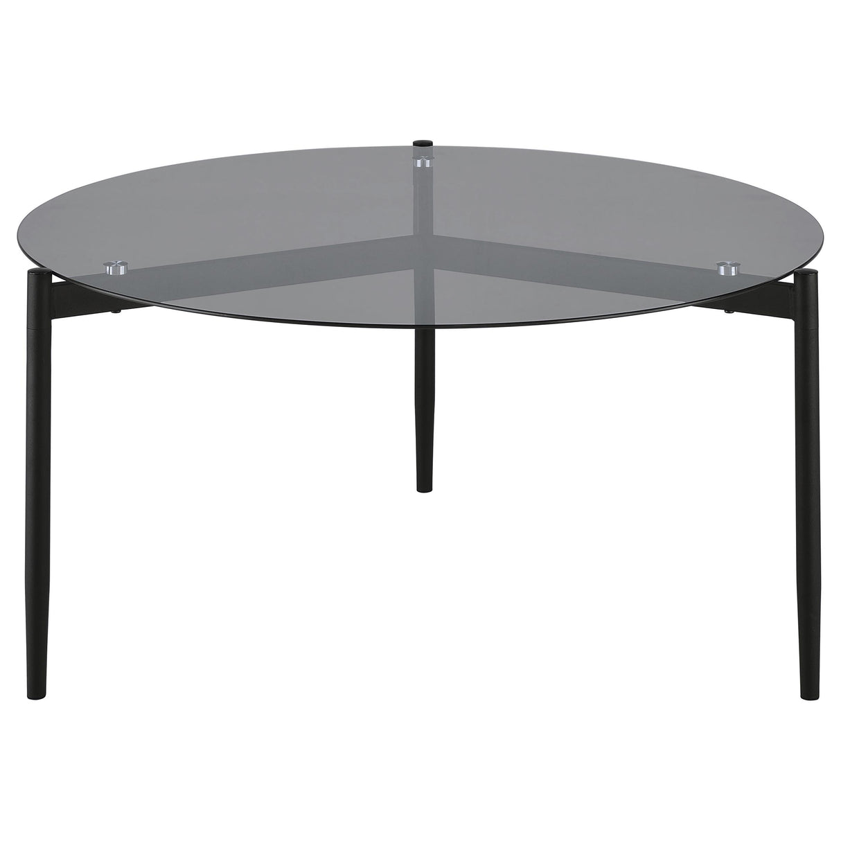 Rosalie Gray 3-Piece Round Coffee and End Table Set from Coaster - Luna Furniture