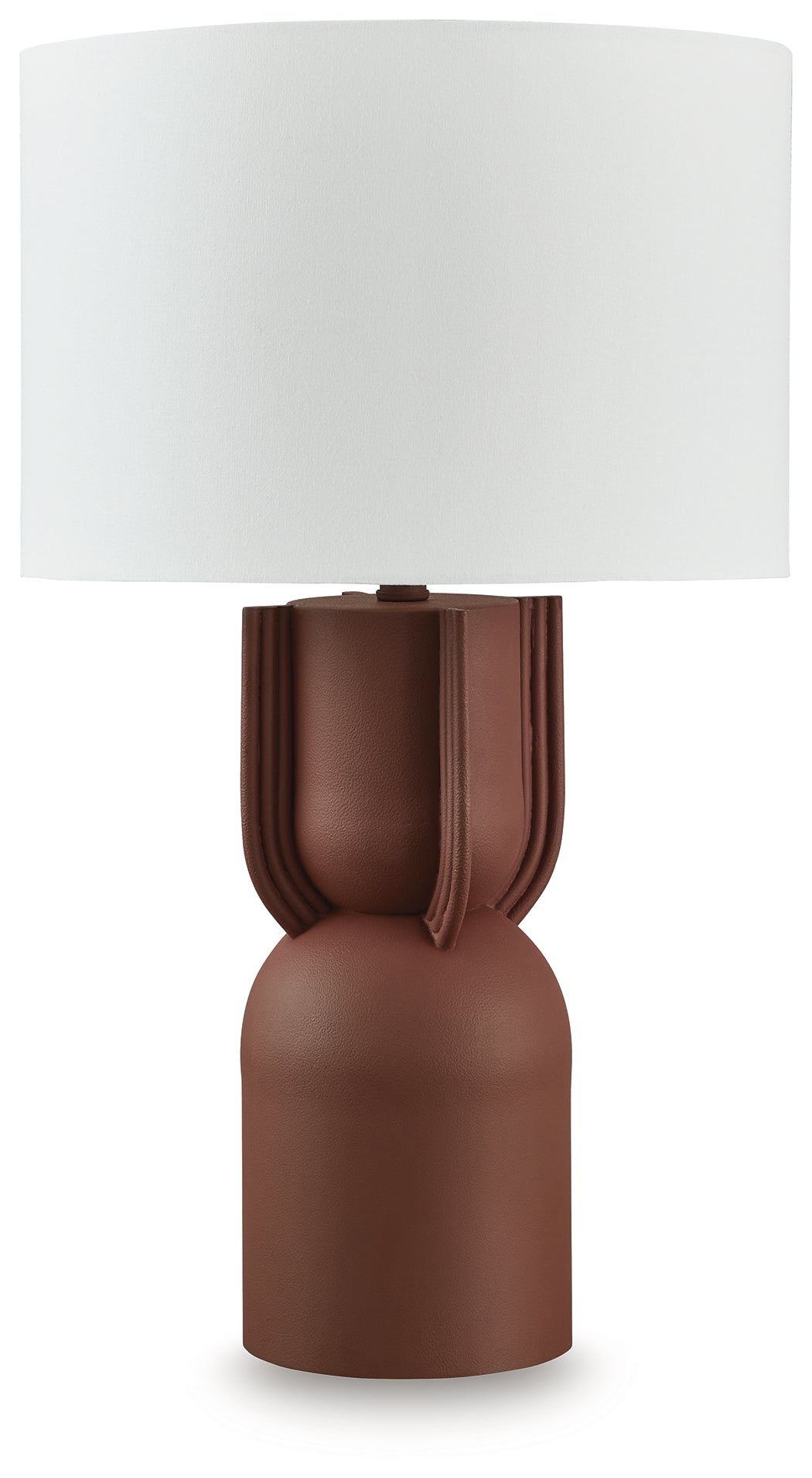 Rowandale Brick Red Table Lamp from Ashley - Luna Furniture
