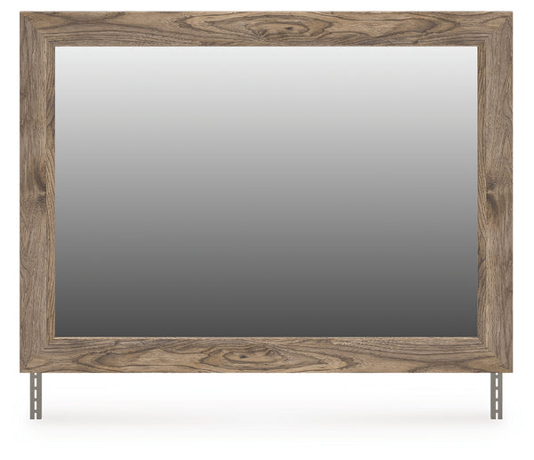 Rusticott Brown Bedroom Mirror (Mirror Only)