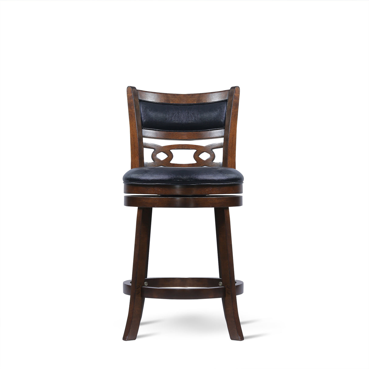 Savor Brown Swivel Counter Height Chair, Set of 2 from Homelegance - Luna Furniture