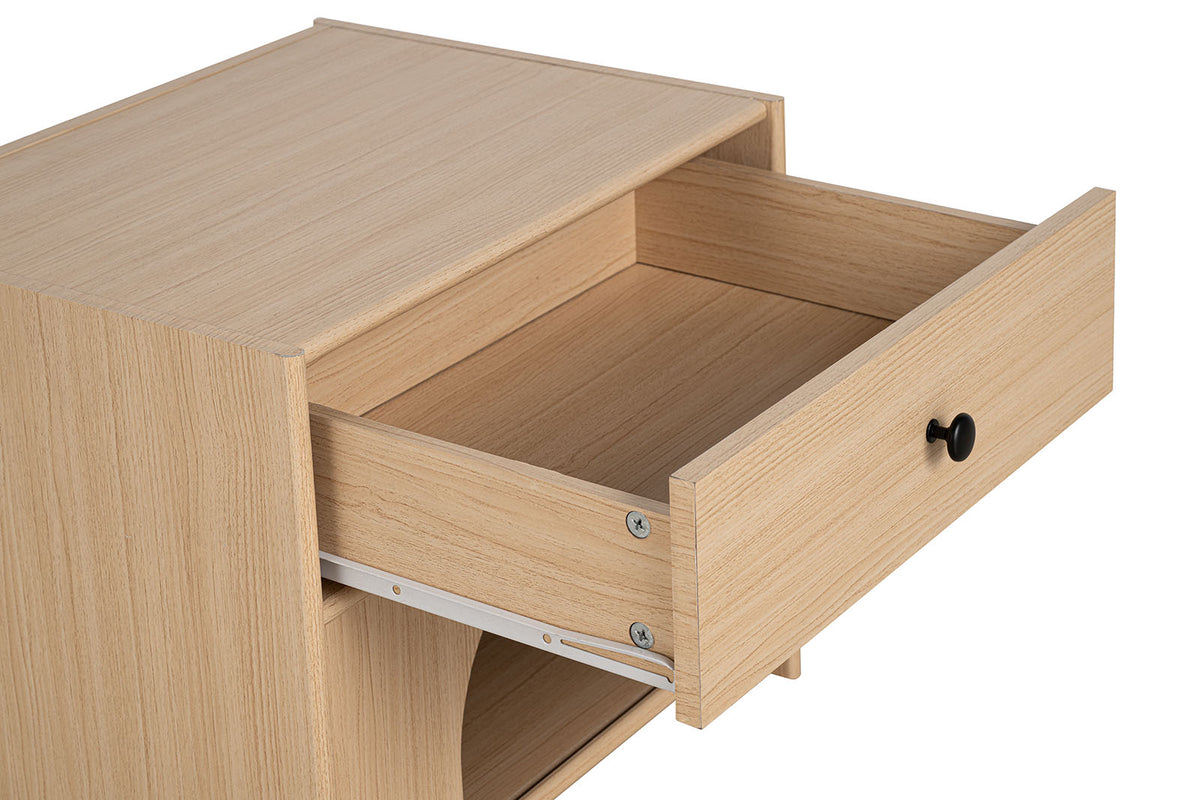 Chiloquin Natural Side Table from Furniture of America - Luna Furniture