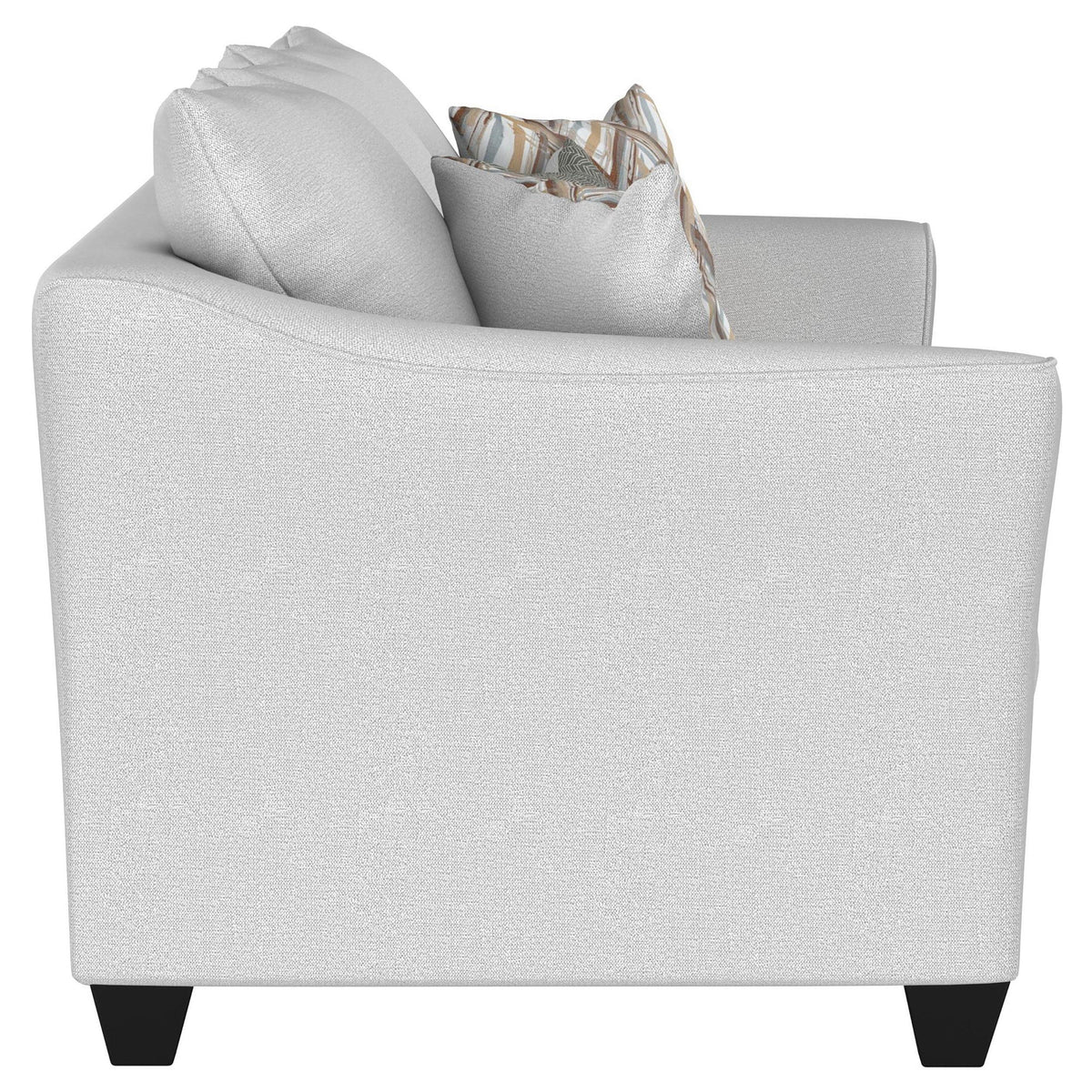 Salizar Sand Upholstered 3-Piece Track Arm Fabric Sofa Set from Coaster - Luna Furniture