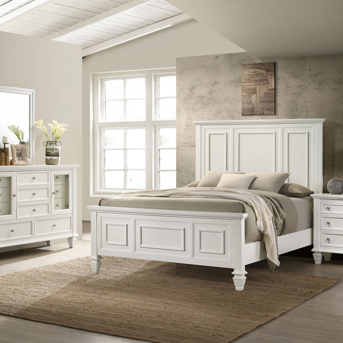 beach house bedroom dresser Beach House Dresser and Mirror FOS Furniture (FL)