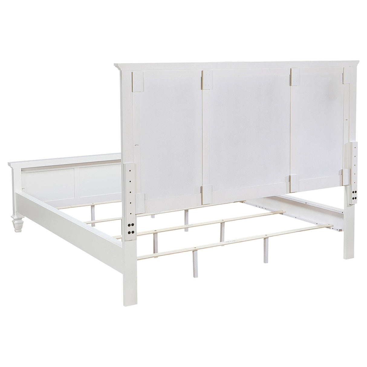 Sandy Beach Cream White 5-Piece California King Bedroom Set from Coaster - Luna Furniture