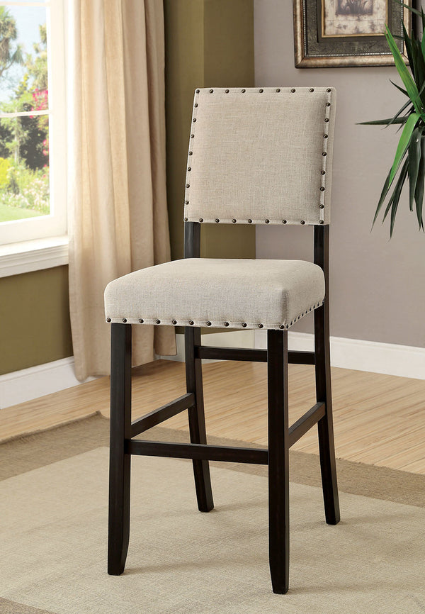 Sania Antique Black/Beige Bar Chair