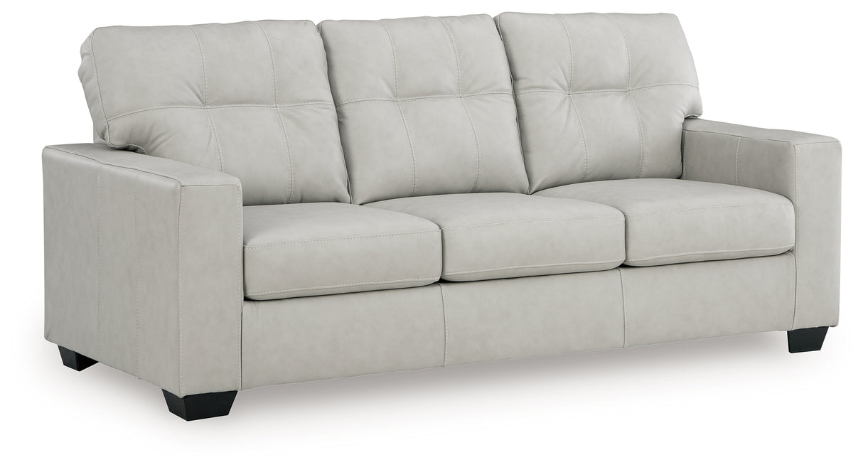 Santorine Bone Queen Sofa Sleeper from Ashley Furniture - Luna Furniture