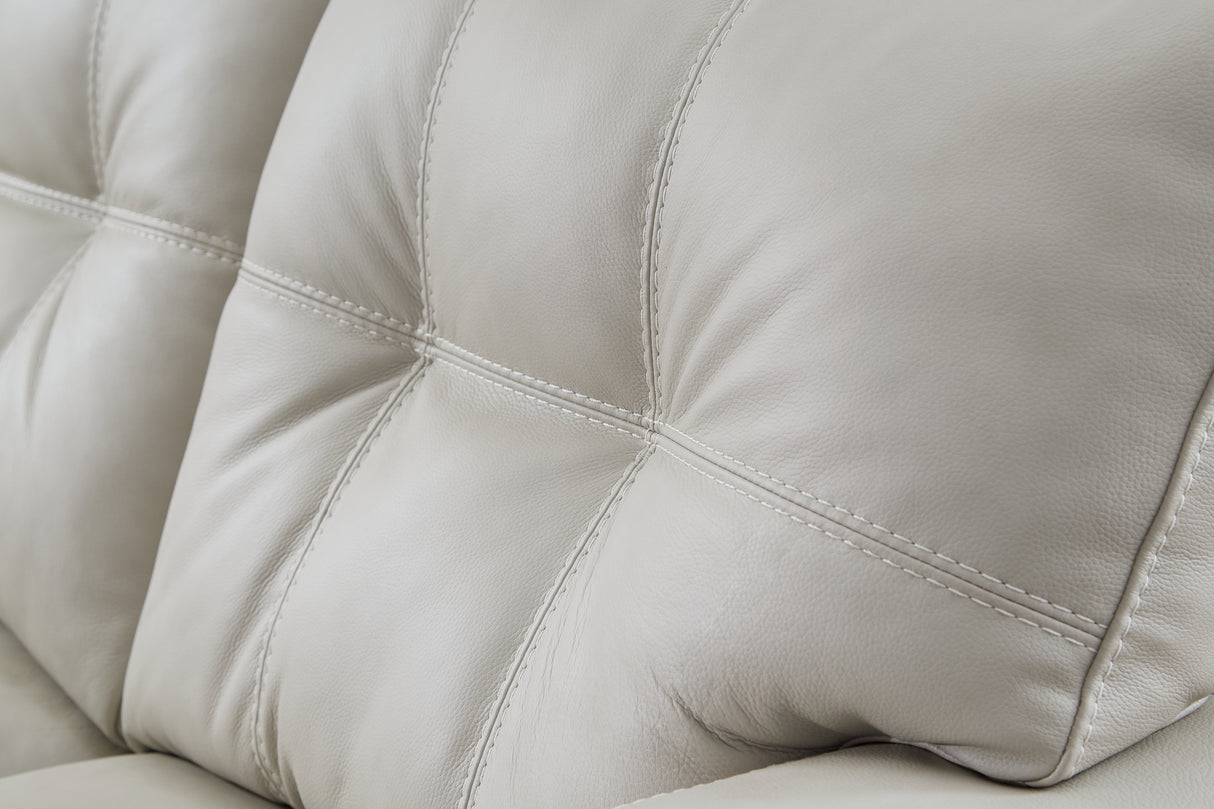 Santorine Bone Queen Sofa Sleeper from Ashley Furniture - Luna Furniture