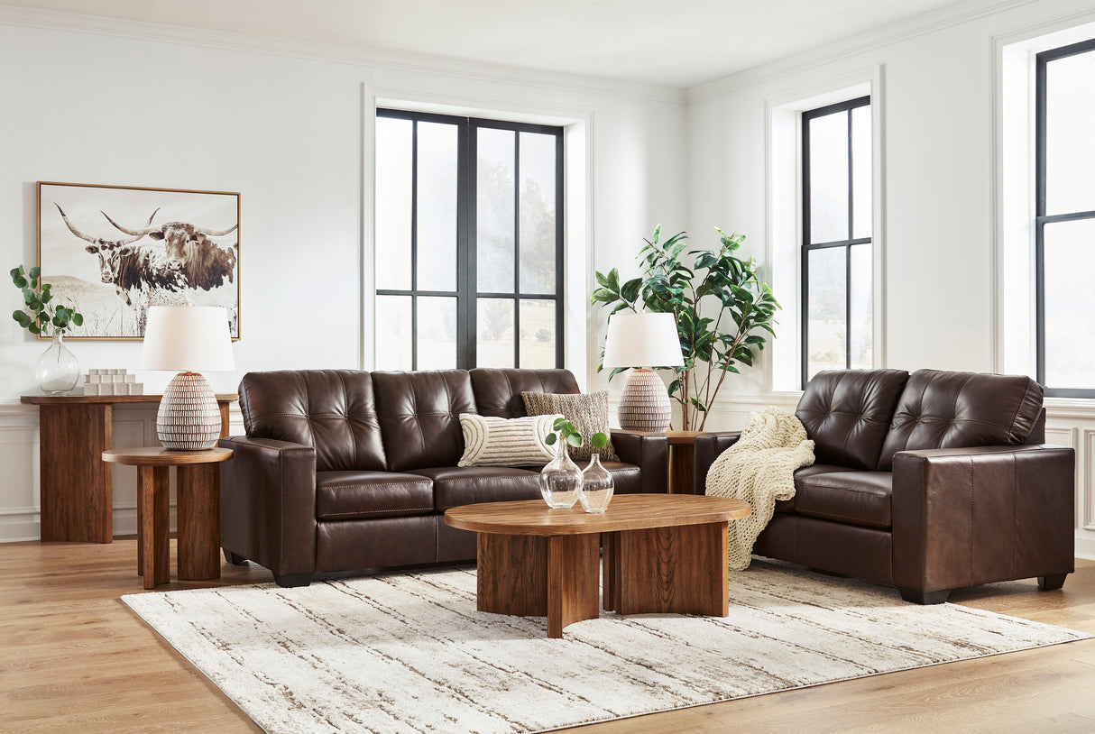 Santorine Dark Brown Living Room Set from Ashley Furniture - Luna Furniture
