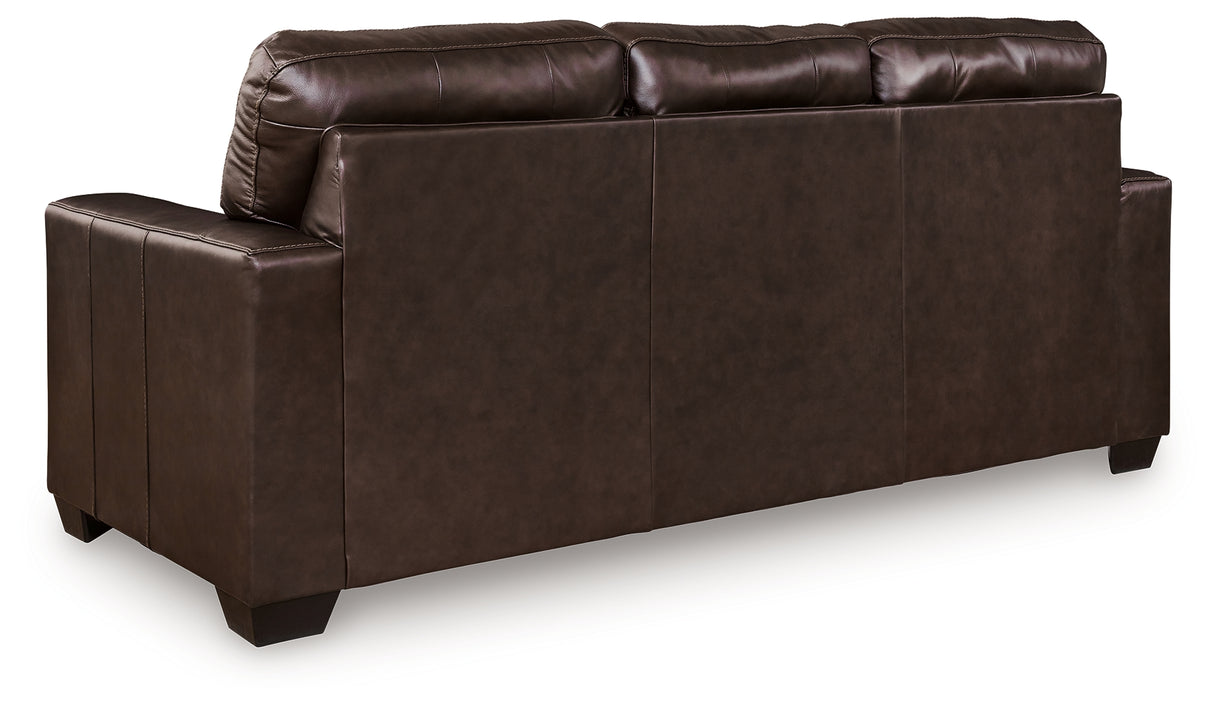 Santorine Dark Brown Queen Sofa Sleeper from Ashley - Luna Furniture