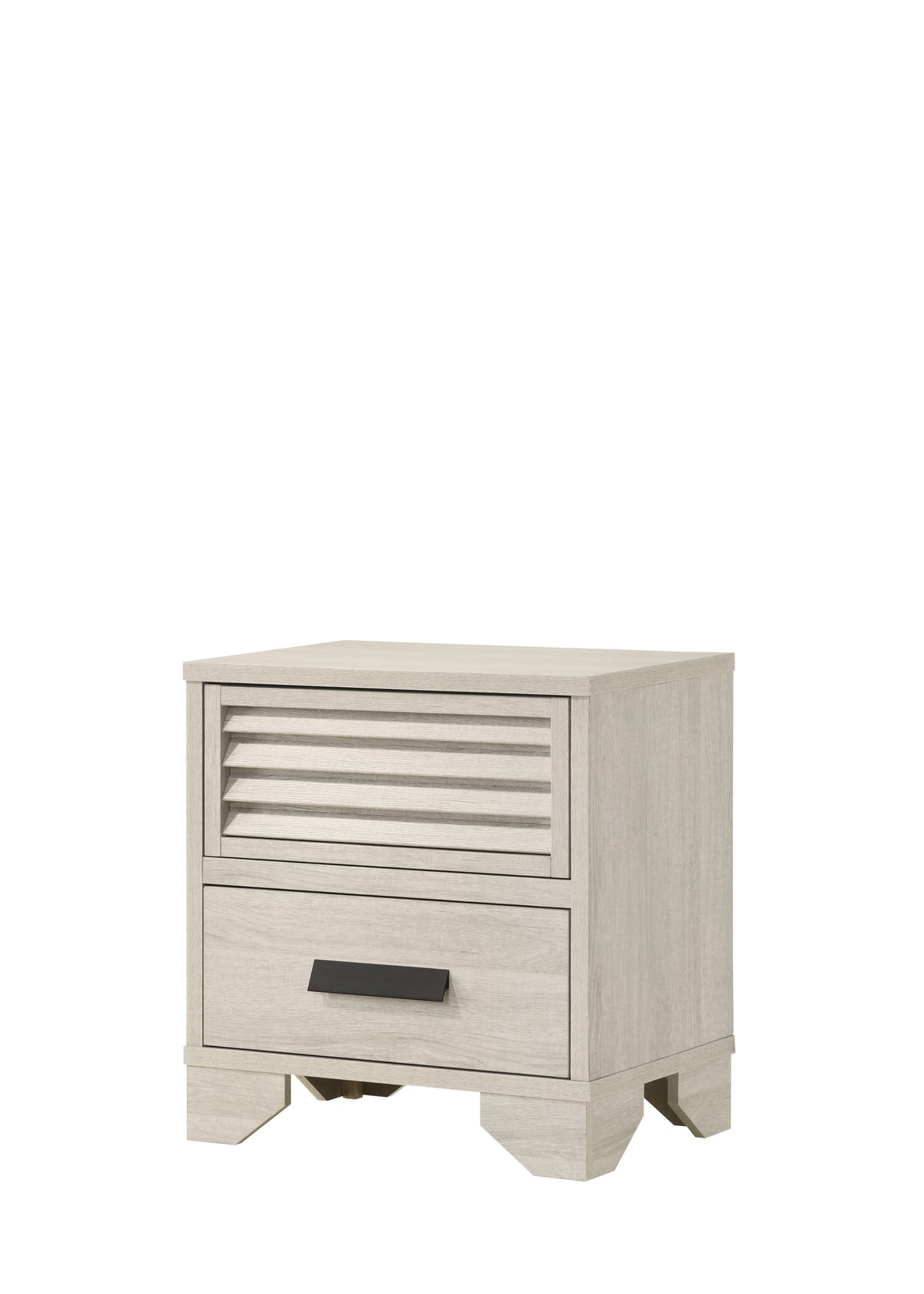 Sarter White Nightstand from Crown Mark - Luna Furniture