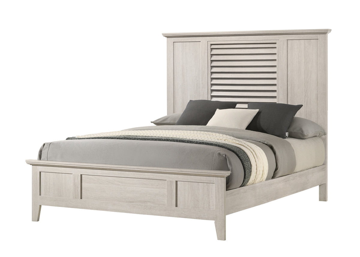 Sarter White Panel Bedroom Set from Crown Mark - Luna Furniture