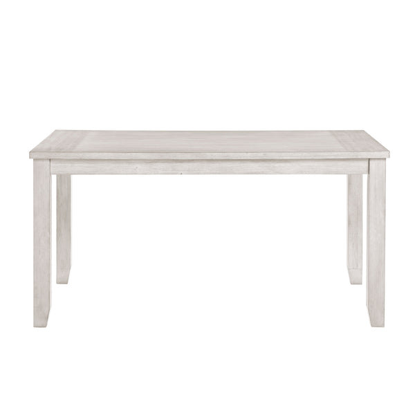 Savile Antique White/Light Gray 60" Dining Table