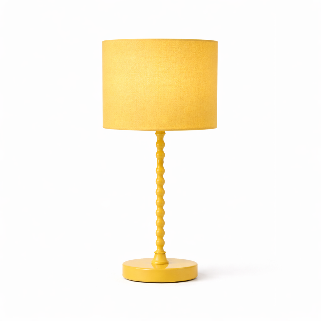 Sereno Table Lamp Ochre and Gold from Ashcroft Furniture - Luna Furniture
