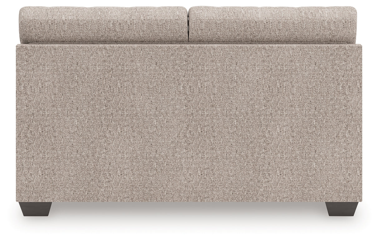 Seyler Lane Hemp Armless Loveseat from Ashley Furniture - Luna Furniture
