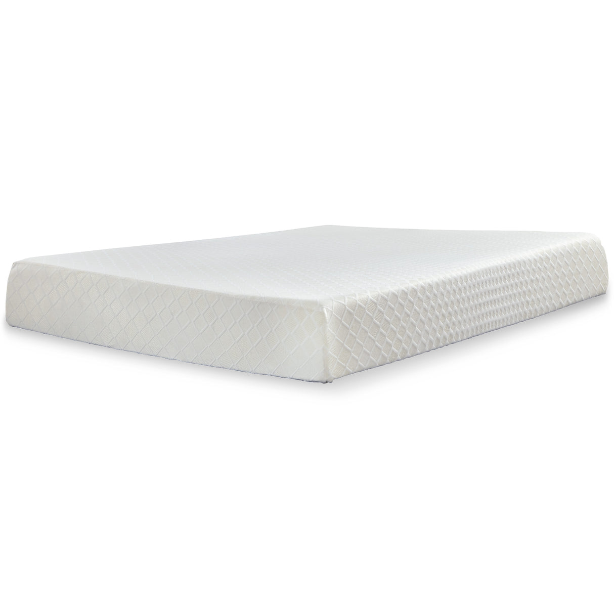 Shawburn Full Platform Bed with Mattress in Whitewash from Ashley - Luna Furniture