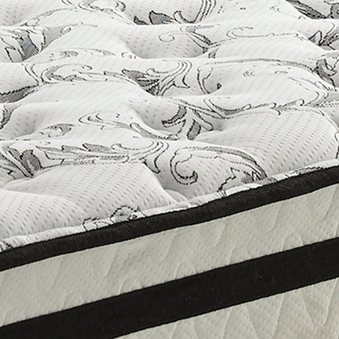 Shawburn Full Platform Bed with Mattress in Whitewash from Ashley Furniture - Luna Furniture