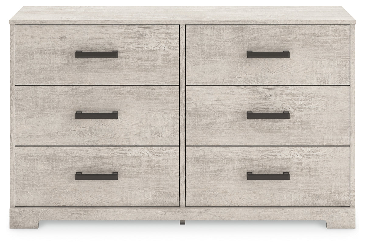 Shawburn Whitewash Dresser from Ashley - Luna Furniture