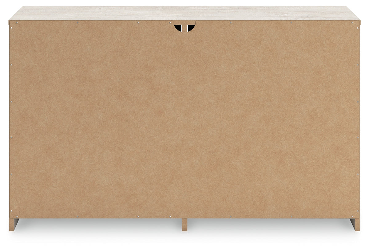 Shawburn Whitewash Dresser from Ashley - Luna Furniture