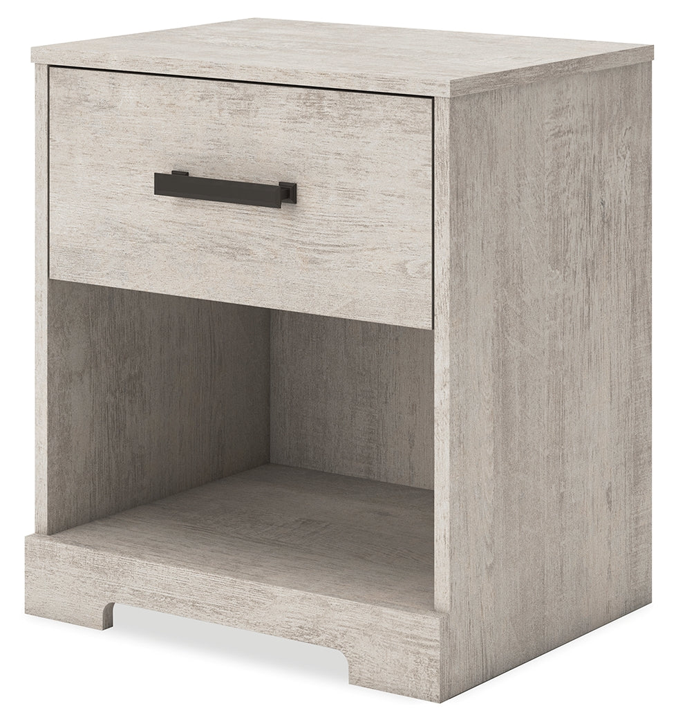Shawburn Whitewash Nightstand from Ashley - Luna Furniture