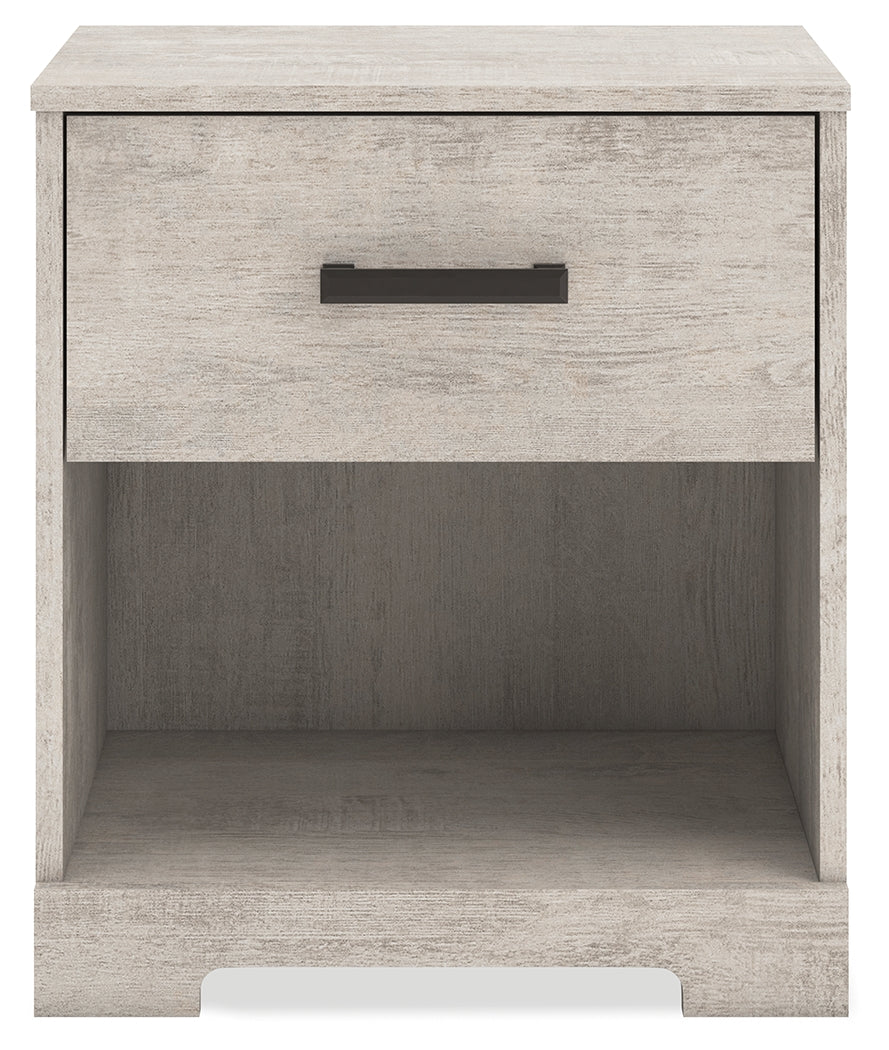 Shawburn Whitewash Nightstand from Ashley - Luna Furniture