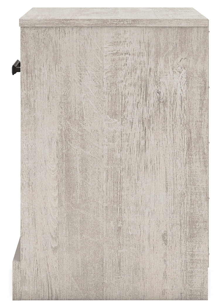 Shawburn Whitewash Nightstand from Ashley - Luna Furniture