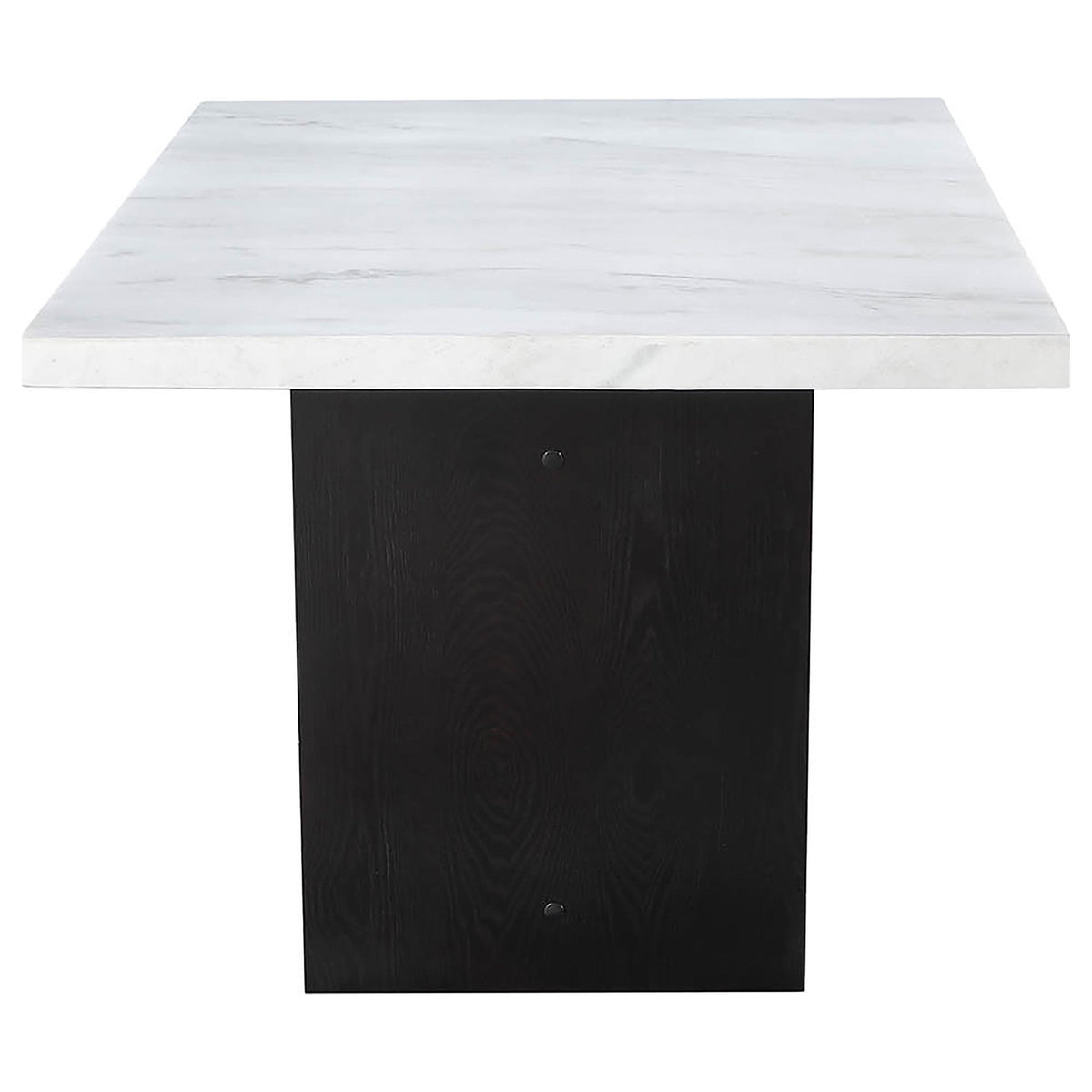 Sherry Gray 5-Piece Rectangular Marble Top Dining Table Set from Coaster - Luna Furniture