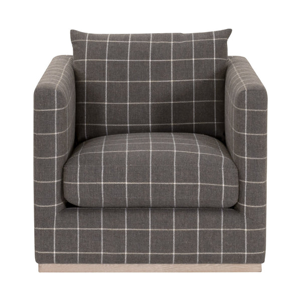Siena Plinth Base Swivel Club Chair