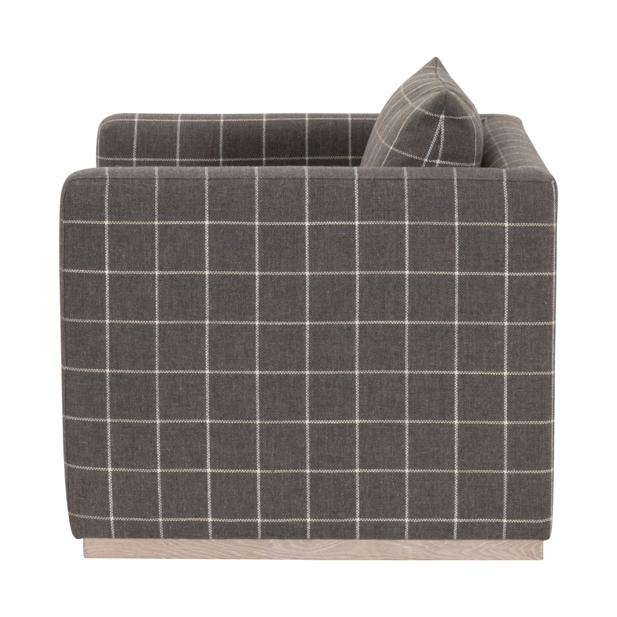 Siena Plinth Base Swivel Club Chair from Essentials For Living - Luna Furniture