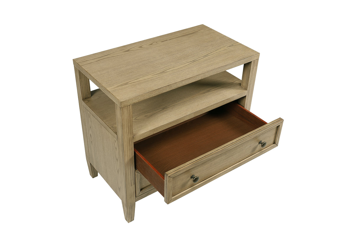 Sienna Rustic Natural Canopy Platform Bedroom Set from Crown Mark - Luna Furniture