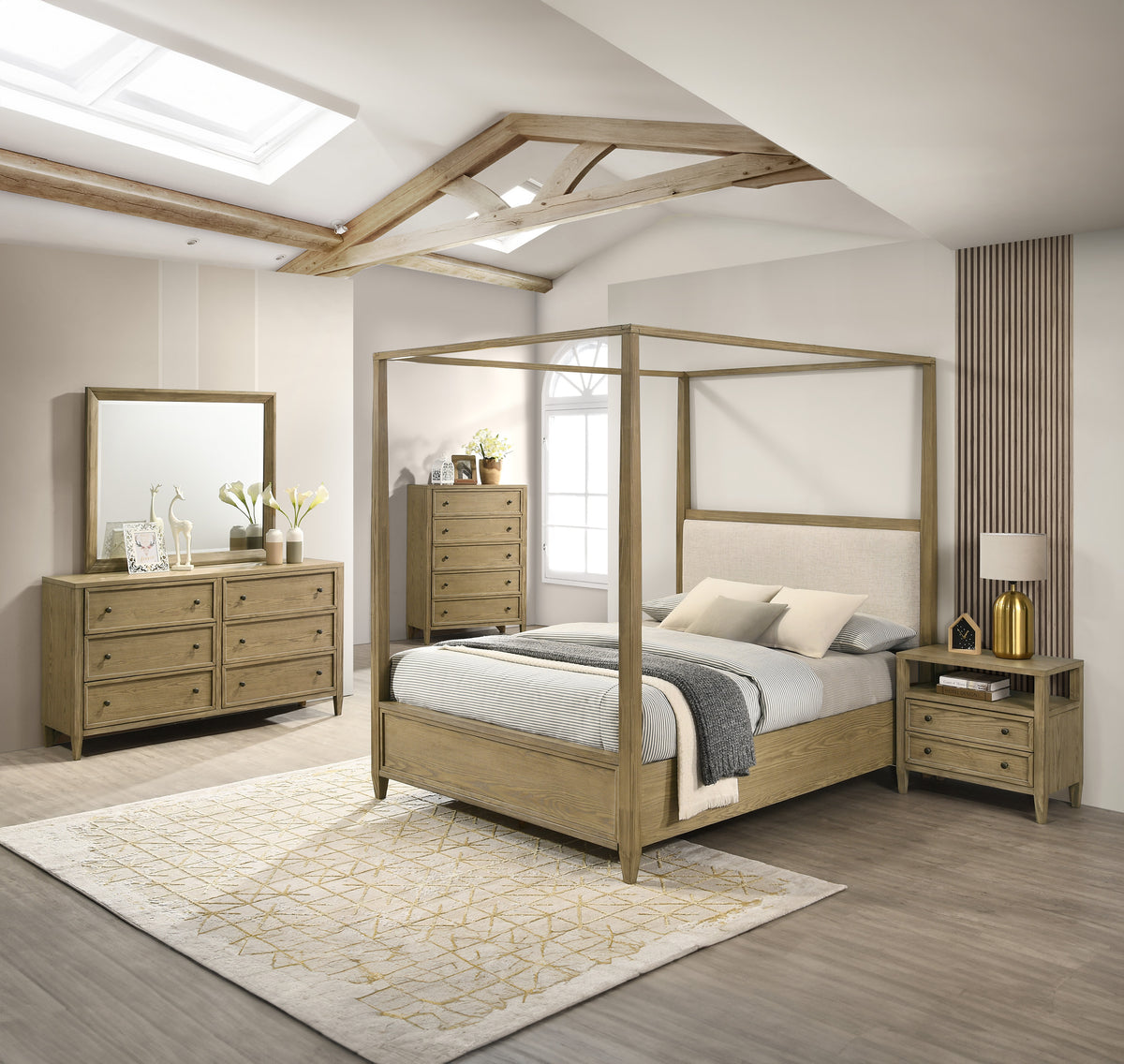 Sienna Rustic Natural Chest from Crown Mark - Luna Furniture