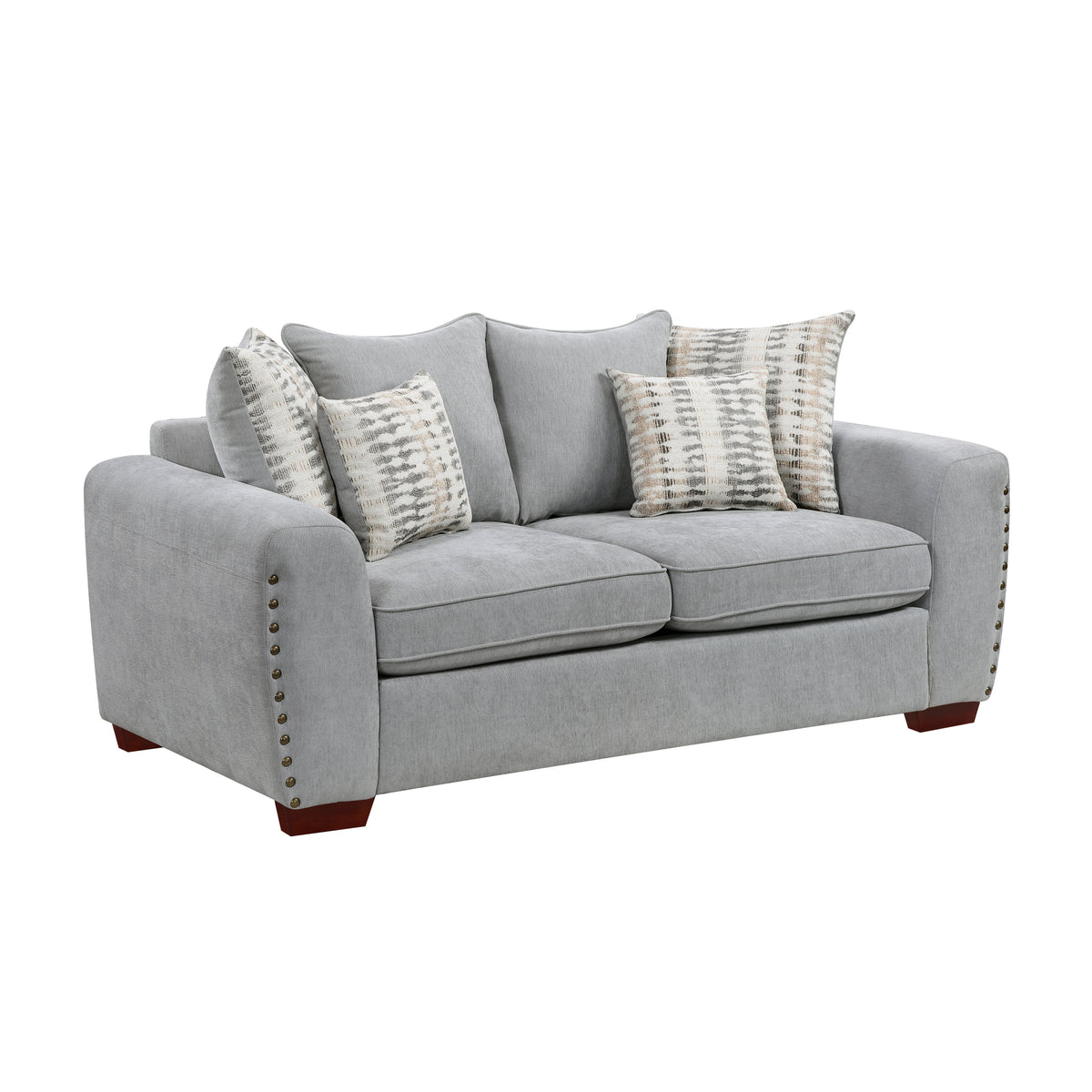 Silverthorne Gray 2-Piece Living Room Set from Homelegance - Luna Furniture