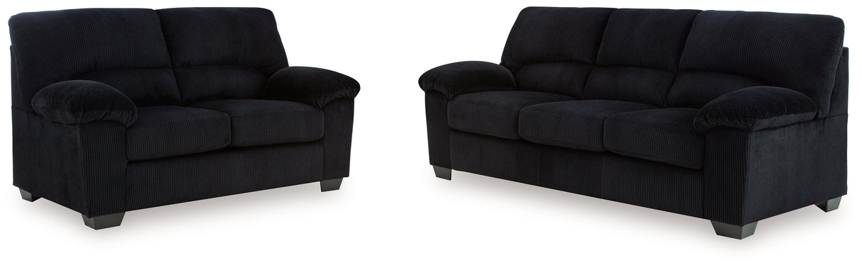 SimpleJoy Onyx Living Room Set from Ashley Furniture - Luna Furniture