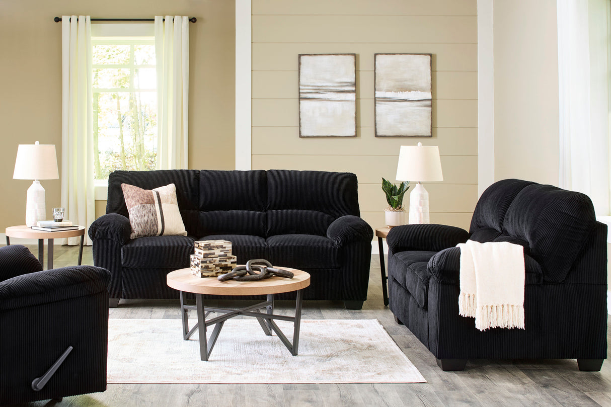SimpleJoy Onyx Living Room Set from Ashley Furniture - Luna Furniture