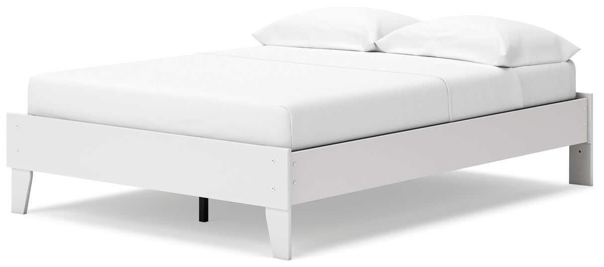 Socalle Full Platform Bed with Dresser and 2 Nightstands in Two-tone from Ashley - Luna Furniture