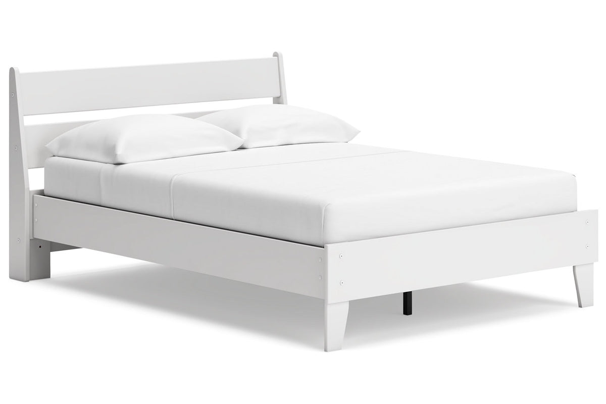 Socalle Two-tone Full Platform Bed from Ashley - Luna Furniture
