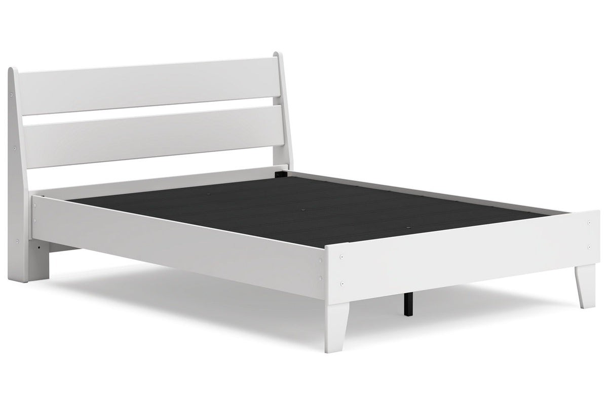 Socalle Two-tone Full Platform Bed from Ashley - Luna Furniture