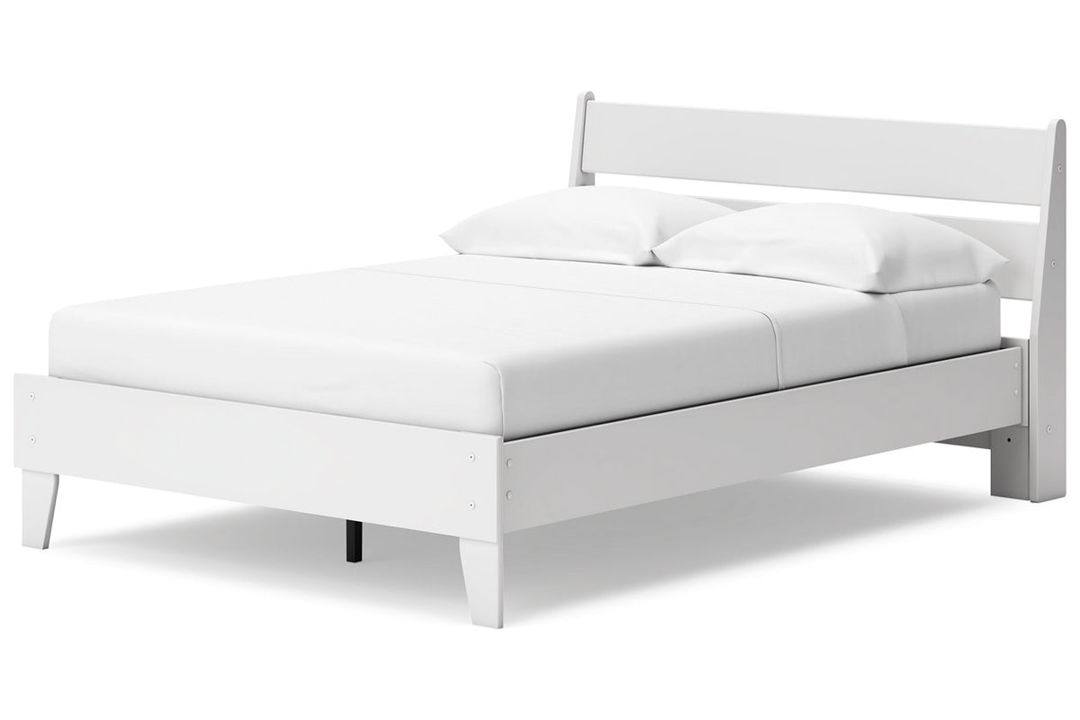 Socalle Two-tone Full Platform Bed from Ashley - Luna Furniture