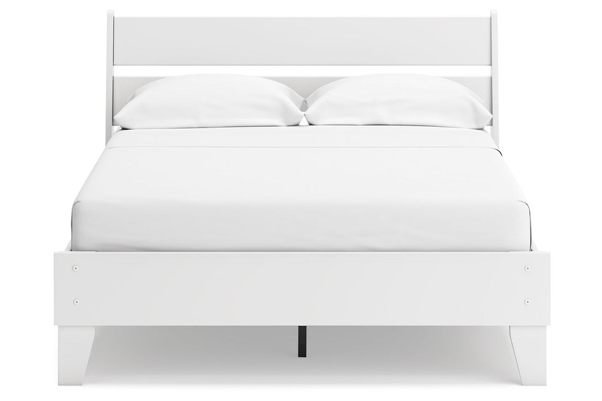 Socalle Two-tone Full Platform Bed from Ashley - Luna Furniture