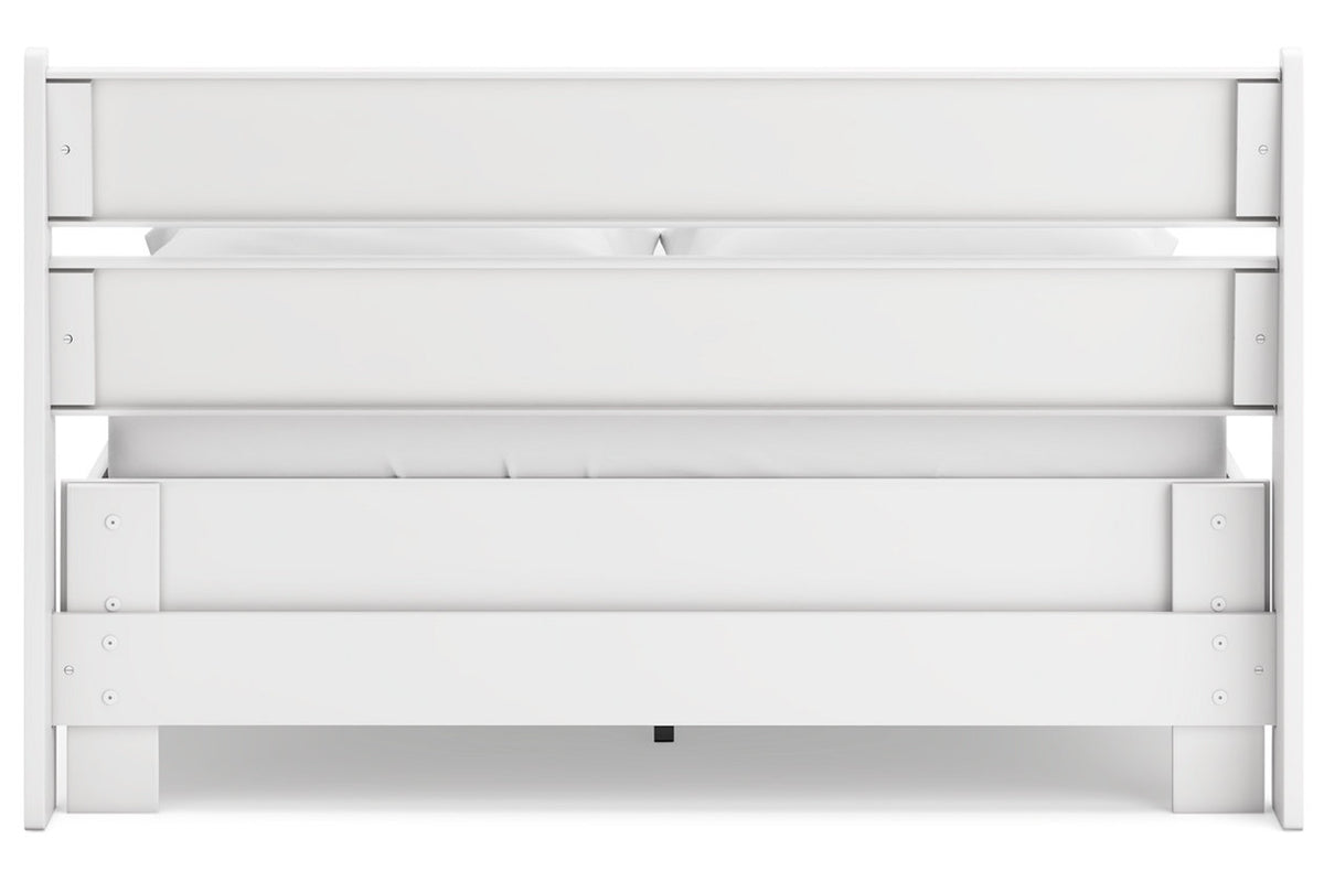 Socalle Two-tone Full Platform Bed from Ashley - Luna Furniture