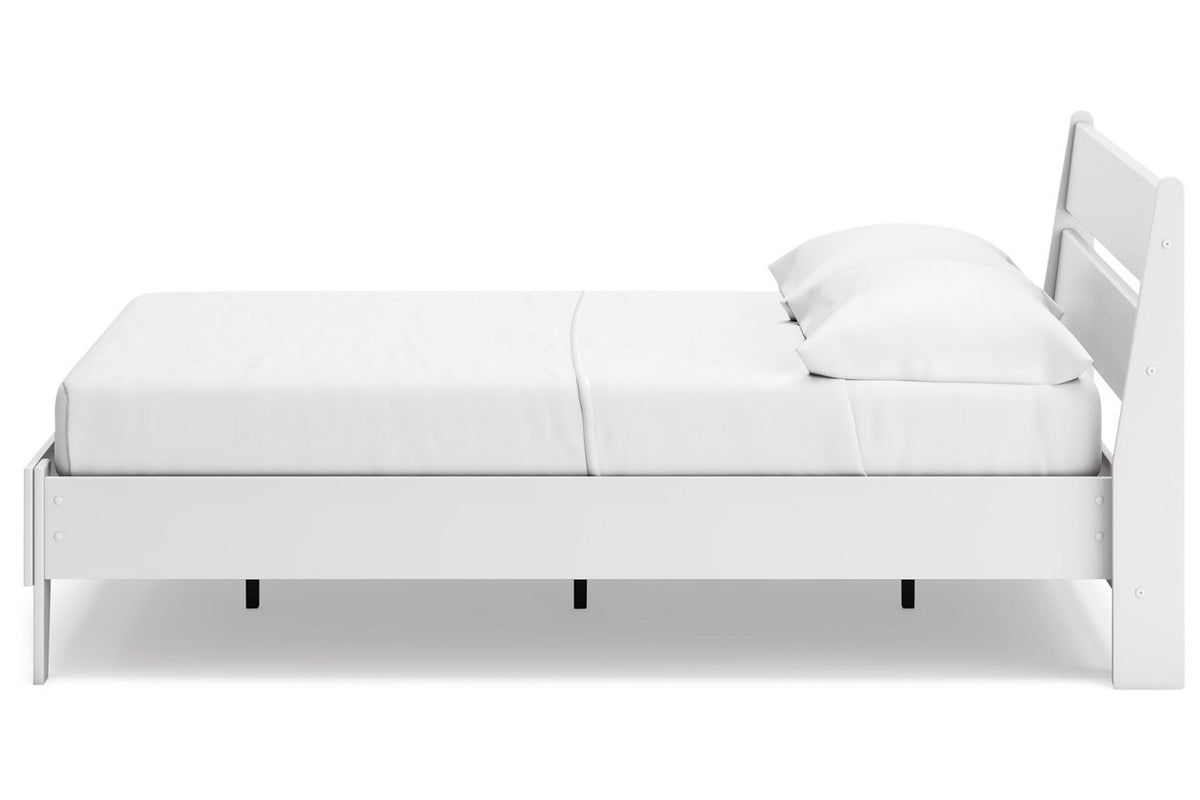 Socalle Two-tone Full Platform Bed from Ashley - Luna Furniture
