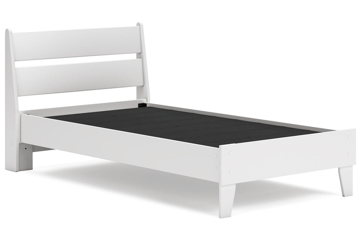 Socalle Two-tone Twin Platform Bed from Ashley - Luna Furniture