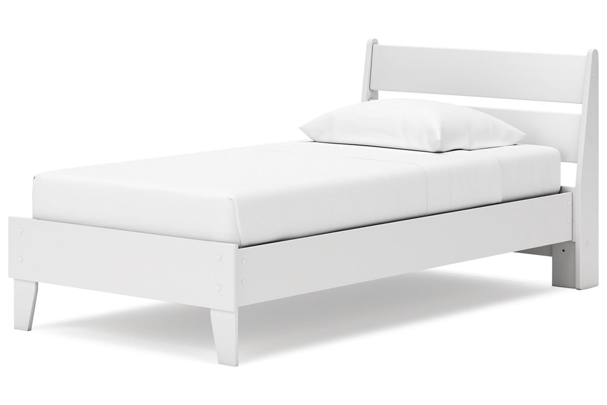 Socalle Two-tone Twin Platform Bed from Ashley - Luna Furniture