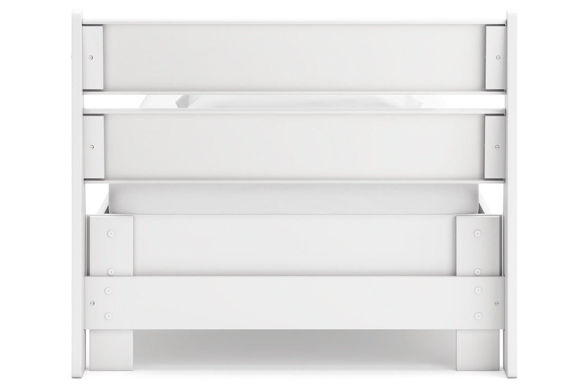 Socalle Two-tone Twin Platform Bed from Ashley - Luna Furniture