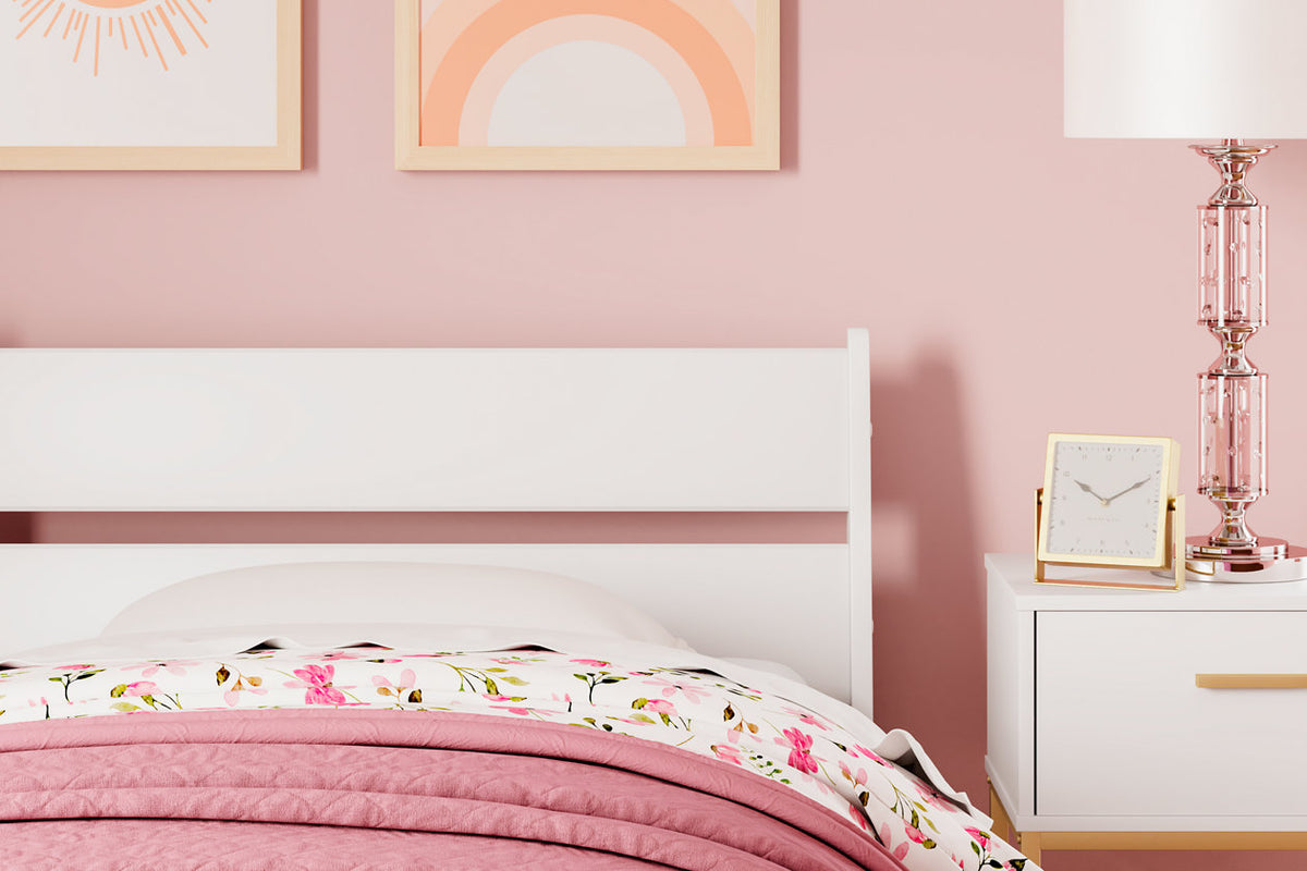 Socalle Two-tone Twin Platform Bed from Ashley - Luna Furniture