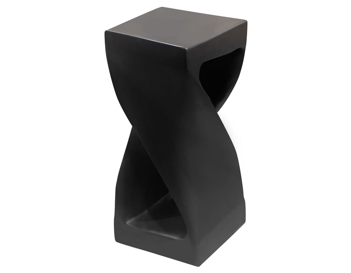 Solana Solid Wood Accent Table, Black Finish from Steve Silver - Luna Furniture