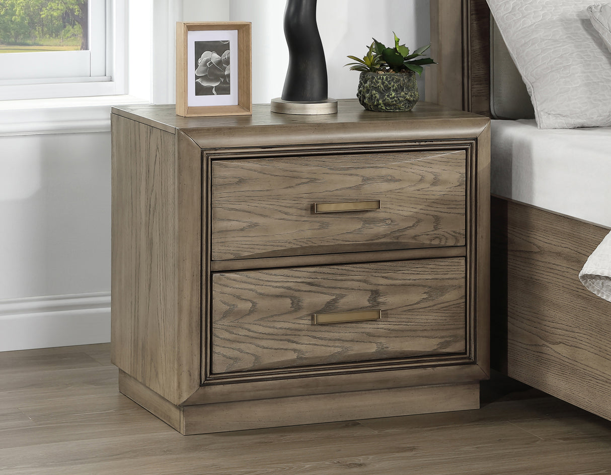 Sonoma 4-Piece King Upholstered Storage Platform Bedroom Set from Steve Silver - Luna Furniture