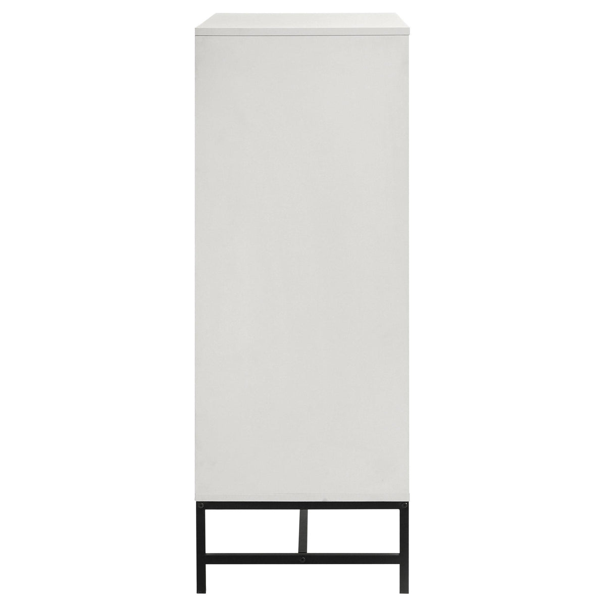 Sonora White 4-Drawer Bedroom Chest from Coaster - Luna Furniture