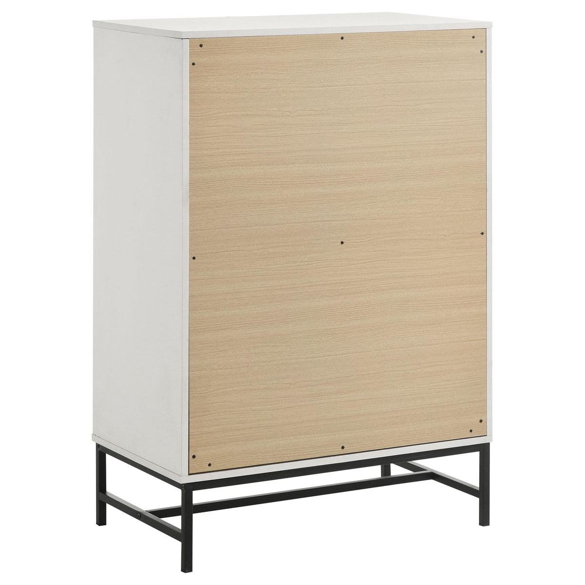 Sonora White 4-Drawer Bedroom Chest from Coaster - Luna Furniture